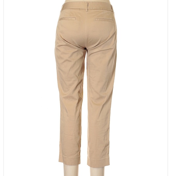 J.Crew Cropped Khaki Ankle Pants - Picture 2 of 2
